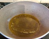 A picture of step 3 of Rajma palak curry.