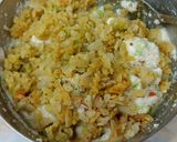 A picture of step 2 of Leftover Poha chilla With Fresh Veggies.