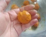 A picture of step 3 of Paneer Stuffed Shahi Gatta Curry.