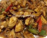 Foto langkah ke 4 dari resep Ayam saus lada hitam #7.
