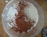 Foto langkah ke 2 dari resep Pukis Coklat Lumer.