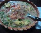 Foto del paso 7 de la receta: Cóctel de camarones en espuma de cerveza a la Mexicana el Geras
