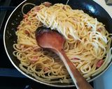 Foto del paso 4 de la receta Espagueti a la carbonara básicos