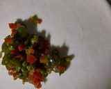 A picture of step 8 of Momos Manchurian.