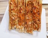 A picture of step 4 of Chicken Sandwich II.