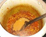 A picture of step 5 of Odia style mutton curry.