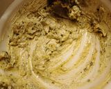 A picture of step 3 of Chilli garlic smash baked potato.