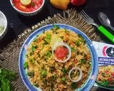 A picture of step 8 of Veg Schezwan Fried Rice.
