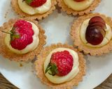 Foto langkah ke 4 dari resep Pie Vla Strawberry.