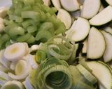 Cukkinis zelleres szójás csirke recept fázis 2 fotója