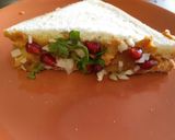 A picture of step 5 of Dabeli Sandwich.