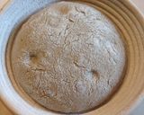 A picture of step 9 of Sourdough rye bread with spelt and wheat (Dutch oven ver.).