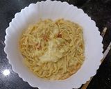 صورة لخطوة 4 من وصفة نودلز بالجبن والطماطم🍜💗