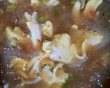 A picture of step 4 of Chicken corn soup.