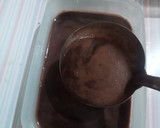 Foto langkah ke 4 dari resep Puding Lapis Coklat.