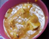 A picture of step 5 of Shahi paneer.