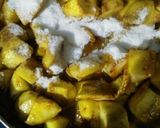 A picture of step 5 of Mango pickle.