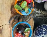 Une image de l'étape 8 de 🍧Verrines fruits 🍑🥝🫐de saison 🍒🍓🍇.