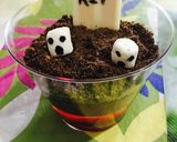 A picture of step 6 of Graveyard Dirtcups.
