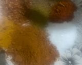 A picture of step 4 of Chicken tandoori wrap.