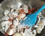 A picture of step 1 of Chilli Mushrooms Restaurant Style.