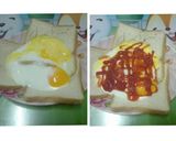 รูปขั้นตอนการทำที่ 7 ของ ขนมปัง&ไข่ไมโครเวฟ