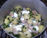 Foto del paso 8 de la receta: Pollo con papas a la crema