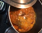 A picture of step 4 of Doi-Katla Kalia (Carp in the Yoghurt Curry).
