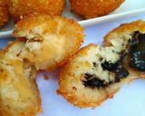 Foto langkah ke 6 dari resep Banana Cheese Ball ---gluten free---.