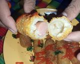 Foto langkah ke 15 dari resep Kroket kentang tahu isi sosis.