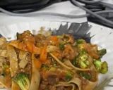 Foto langkah ke 3 dari resep Green Fettuccine Bolognese.