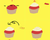 Foto langkah ke 12 dari resep Red Velvet Cupcake.