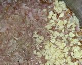 A picture of step 3 of Tempura Masala Rice 🍚.