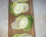 Foto del paso 4 de la receta: Cogollo con huevo relleno con atún casero en conserva