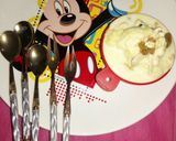 A picture of step 6 of Rasmalai with Egg.
