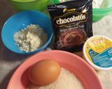 Foto langkah ke 1 dari resep Bolu Coklat Air 1 Telor.
