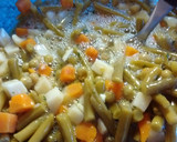 Foto del paso 1 de la receta: Tortilla de vegetales  enlatados