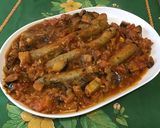 Une image de l'étape 13 de Chipolatas au curry d'aubergine et tomates.