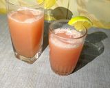 A picture of step 2 of Watermelon orange lemonade.
