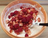 Gofris gyümölcskrémes 🍓🧇🍓🧇 recept fázis 3 fotója