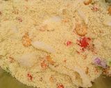 A picture of step 2 of Dambun cous cous.