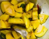 A picture of step 1 of Amba/Mango Khata.