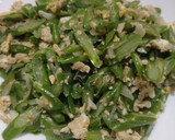 Foto langkah ke 3 dari resep Tumis Buncis Telor.