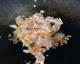 洋蔥蝦仁炒蛋的食譜步驟3照片