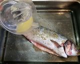 Φωτογραφία βήματος 1 της συνταγής Λαβράκι με κρούστα μαγιονέζας και ψητά λαχανικά