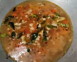 A picture of step 4 of Sooji/Semolina Potato, Tomato, Carrot Upma(no onion garlic).