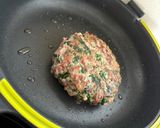 Foto del paso 3 de la receta: Hamburguesa saludable de pavo y espinacas