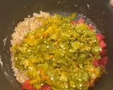 A picture of step 5 of Denver Pork Green Chili Stew.