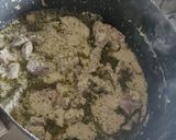 A picture of step 6 of Kashmiri Lamb Yakhni (Lamb with Mint Yoghurt curry).