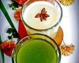 हेल्दी तिरंगा ड्रिंक (healthy tiranga drink recipe in Hindi) रेसिपी चरण 3 फोटो